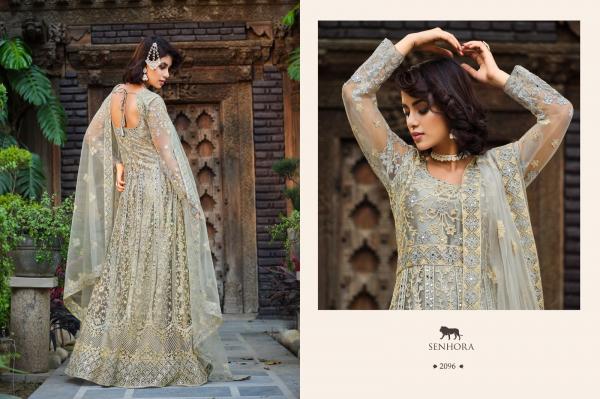 Senhora Amaira Anarkali Net Fancy Designer Salwar Suits Collection